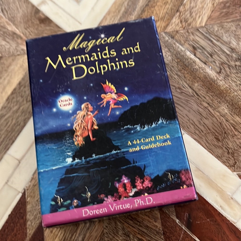 Original RARE Mermaids & Dolphins by Doreen Virtue authentic out of print deck.